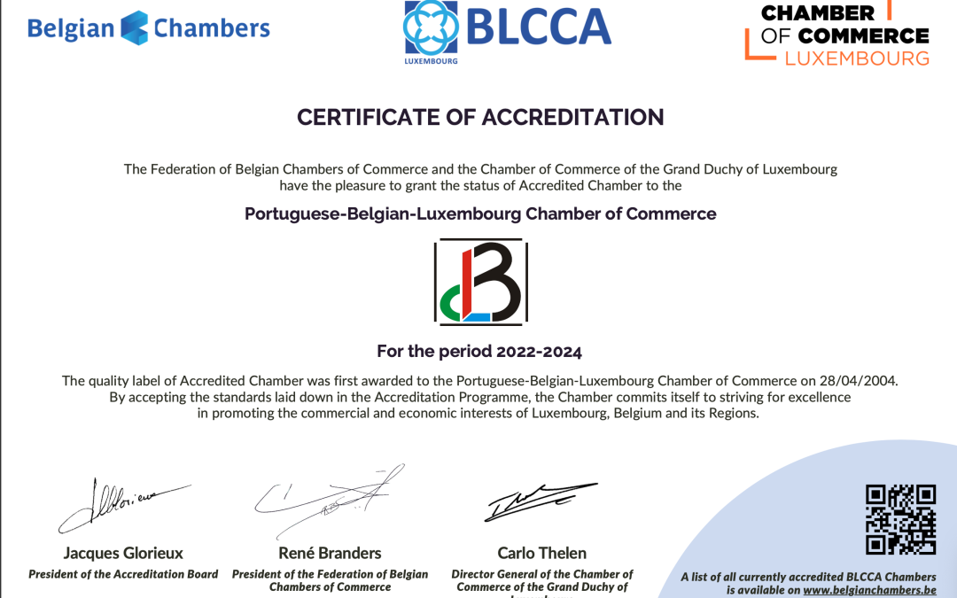 BLCCA & CCLU Certificate of Accreditation 2022-2024